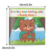 Buddy Bear 兒童閱讀遊戲書，培養日常習慣與社交技巧的故事系列，涵蓋穿衣服、收拾整理、分享、禮貌用詞與嘗試新事物 - 夥伴熊閱讀遊戲書 - 查看 7