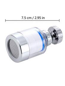 1pc Water Purifier Faucet With Replaceable Filter, Splash-Proof Faucet Aerator With Filter, Rotatable Faucet Filter Extender, Household Bathroom Water Filtration System - Universal Shower Filter - Premium Upgrade - View 7