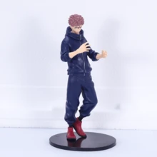 JJK，虎杖悠仁，动漫手办，动漫周边，动漫周边生日礼物，热血动漫角色雕像，桌面摆件，电脑装饰，收藏手办，节日礼物，小礼物，收藏品 - 彩色 - 查看 10