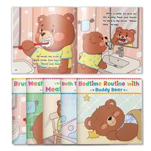 Buddy Bear Reading Game Books For Kids, Daily Habit And Routine Story Series For Brushing Teeth, Washing Hands, Mealtime, Bath Time And Bedtime Learning - Buddy Bear Reading Game Books - View 3