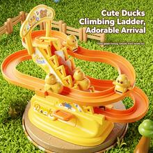 Little Duck/Little Rabbit Climbing Ladder Track Manual Slide Roller Coaster Children's Toy, Parent-Child Interaction, Visual Training, Sensory Game, Hand-Eye Coordination, Brain Development, Suitable For Boys And Girls Aged 3+, Back To School Gift, Birthday Holiday Gift - Multicolor - View 7