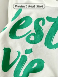 Herren Sommer Lässig Weich Rundhals Kurzarm-Shirt,Grün C'est La Vie handgeschriebener französischer Spruch Muster Grafik geeignet für den täglichen Gebrauch. - Weiss - Übersicht 2