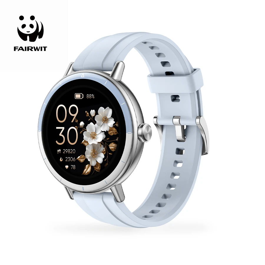 PANDA DR05 Full Touch Smartwatch, Supports Bluetooth Calling, IP68 Waterproof, Pedometer, Music Control, Remote Photography, 100 Sports Modes, Compatible With IOS And Android Phones, Equipped With 290mAh Battery - Blue - View 1