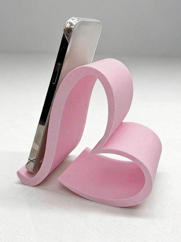 Support de téléphone en forme de cœur | Support de tablette universel imprimé en 3D, décoration de bureau pour la maison, le bureau, les fêtes, convient pour l'anniversaire, les fêtes, le mariage/l'anniversaire, cadeau pour la future mariée, cadeau pour la demoiselle d'honneur, enterrement de vie de jeune fille, plusieurs couleurs disponibles, cadeau créatif pour les amis,