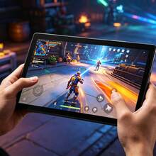 Qetupa Android 15 八核心 2.0GHz 平板電腦，4GB+64GB/128GB，1280*800 HD 觸控螢幕，5MP+13MP 雙鏡頭，6000mAh 電池，雙頻 2.4G/5G WiFi 802.11ac，BT5.2，無 SIM 卡槽，無廣告辦公會議平板，禮品平板（不含適配器） - 橘色 - 查看 8
