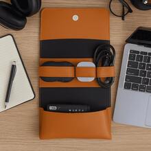 Capa Case Estojo para Mouse e Carregador Caramelo - Caramelo - Visão 6