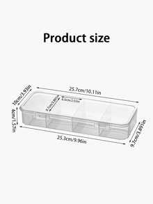 4-Compartment Card Storage Box, Poker Card Storage Box, Plastic Card Organizer With Lid, Suitable For Poker Game Cards, Business Card Storage, Portable Divided Organizer Box, Snap-Lock Transparent PP Material, Suitable For Office Desk, Living Room, Drawer, Bedroom And Other Scenarios, Crafts, Cards, Card Games, Plastic Storage Box, Compact Storage Box, Minimalist Storage, Lightweight Storage Bag, Seamless Closure, Card Game Enthusiasts - Multicolor - View 5