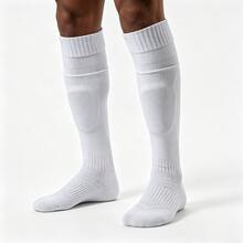 1 Pasang Kaos Kaki Olahraga Terintegrasi Baru, Kain Lembut Berkualitas Tinggi, Saku Depan, Desain Dua Lapis - MultiWarna - View 8