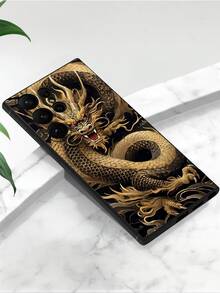 1件超酷時尚金龍保護殼 黑色TPU軟殼 耐磨防震 全包覆 相容於 Honor Galaxy A04e/A05s/A13/A14/A15/A34/A35/A50/A52/A53/A54/S21/S22/S23/S24/S25/S25Ultra/S25 FE/S26/S26PLUS/S26ULTRA/S26 EDGE/ 6A/7A/8A/ 12T/13T/14T - 黑色 - 查看 4