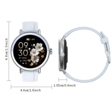PANDA DR05 Full Touch Smartwatch, Supports Bluetooth Calling, IP68 Waterproof, Pedometer, Music Control, Remote Photography, 100 Sports Modes, Compatible With IOS And Android Phones, Equipped With 290mAh Battery - Blue - View 2