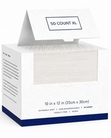 Disposable Face Towel, 50pcs/Box Portable Multipurpose Wet And Dry Towel, Soft Face Towel For Home, Bathroom And Outdoor Travel, Absorbent Breathable Towel - 盒裝50PCS - 查看 1