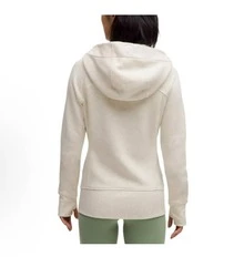 Lululemon Women's Scuba Full-Zip Hoodie Classic Hooded Jacket Fit Track Jacket Full Zip Outerwear Breathable Warm Athletic Sweatshirt With Thumbholes - Bone White - 查看 3
