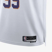Nike Dri-FIT NBA 男款 Phoenix Suns 休閒運動球衣 DV4851-104 - 白色 - 查看 5