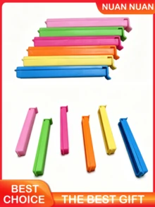 30/22/15/1pc Portable, Reusable Food Sealing Clips That Are Moisture- And Dust-Proof; Suitable For Various Plastic And Snack Bags, Making Organization Easy In The Kitchen, Home, Or Office (Styles Selected At Random). - Multicolor - View 12