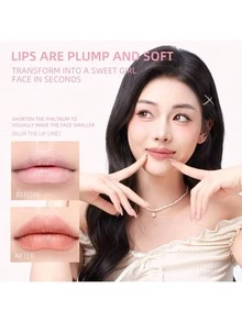 J.M.C.Y Dual-Ended Lip Liner, One-Stroke Full Lip Shaping, Matte Velvet Lip Mud Texture, Natural Long-Lasting Color, Non-Smudging, Suitable For Daily, Dating, Halloween, Christmas And Other Holiday Makeup - #LN04 ALMOND MILK COFFEE - View 7