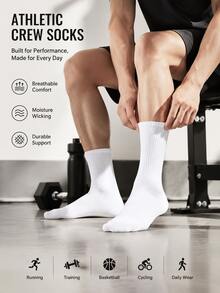 5 Pairs Unisex Casual Ankle Socks - Breathable, Soft And Durable Short Socks, Suitable For Daily Wear, Running And Sports - Athletic Socks - View 1