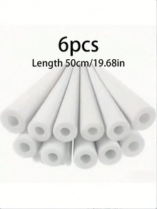 2件/4件手工泡沫海綿管 - 適用於教室教學、DIY裝飾手工藝 - 適合家庭生日派對。泳池扶手保護、泳池訓練設備配件、水上運動工具、多功能、耐用、家庭運動輔助用品、適合居家健身使用者、冬季外管使用、灑水器和熱水器管路防凍保護。 - 彩色 - 查看 14
