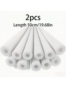 2件/4件手工泡沫海綿管 - 適用於教室教學、DIY裝飾手工藝 - 適合家庭生日派對。泳池扶手保護、泳池訓練設備配件、水上運動工具、多功能、耐用、家庭運動輔助用品、適合居家健身使用者、冬季外管使用、灑水器和熱水器管路防凍保護。 - 彩色 - 查看 12