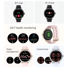 PANDA DR05 Full Touch Smartwatch, Supports Bluetooth Calling, IP68 Waterproof, Pedometer, Music Control, Remote Camera, 100 Sports Modes, Compatible With IOS And Android Phones, Equipped With 290mAh Battery - Pink - View 3