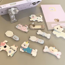 Casing Ponsel Motif Kartun Hewan Gaya Korea dengan Penyangga Logam, Dudukan Ponsel Perekat Ultra Tipis, Portabel dan Kokoh - MultiWarna - View 1