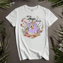 Camiseta Amplia Estampado Dragón Floral Manga Corta Cuello Redondo Estilo Japonés Kawaii Urbano Moda Streetwear Gráfico Y2K Verano - Blanco - Ver 1