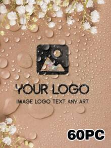 Custom UV DTF Transfer Stickers, Personalized Name & Logo Decals, Waterproof 3D Embossed Transfer Labels, Suitable For Tumblers, Water Bottles, Glass Cups, Wedding Favors, Bridesmaid Gifts, Teacher Supplies, Back To School Labels - Multicolor - View 14