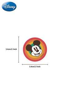 Disney 50入迪士尼官方授權米奇與好友防水卡通貼紙，適用水壺、筆電、電腦、手機、汽車、安全帽、車貼，趣味情人節禮物 - DSN-005 - 查看 9