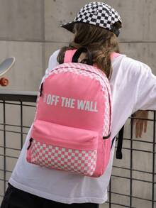 VANS Casual Backpack, Multiple Designs - Pink - View 2
