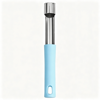 Descorazonador de frutas de acero inoxidable, herramienta multifuncional para descorazonar peras y manzanas, fácil de girar, adecuado para varios tipos de fruta.