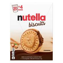 Nutella Biscuits With Creamy Hazelnut Cocoa Filling, 9.7 Oz Packs, 4 Count - one-size - View 1