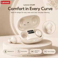 Lenovo EA289 True Wireless Bluetooth Earbuds, Bluetooth 5.4 In-Ear Headphones With LED Battery Display And Type-C Charging - View 7