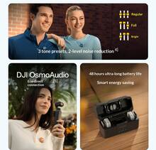 dji The New Mic Mini2 Mini Wireless Microphone Features A Multi-Color Replaceable Front Cover, High-Fidelity Audio, Long-Lasting Noise Cancellation, And Is Perfect For Outdoor Shooting With Mobile Phones And Cameras. - View 7