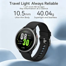 PANDA DR09 New Smart Watch, 1.27" HD Display, Silicone Strap, Compatible With IOS/Android, Multi-Language Support, Bluetooth Call And SMS Notification, Alarm, Remote Camera, Weather, Timer, Daily Use And Holiday Gift - Khaki - View 5