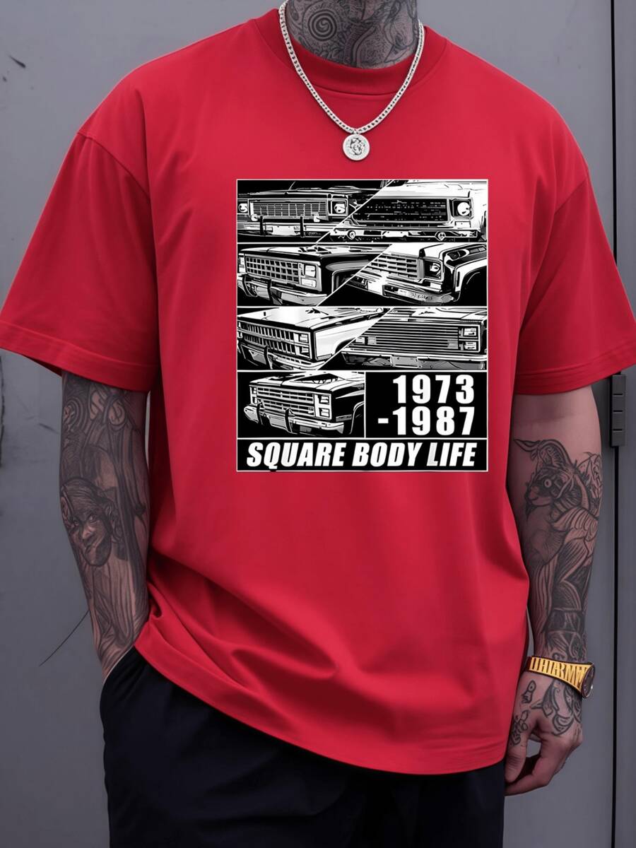 La imagen muestra varias camionetas clásicas Chevrolet de los a?os 1973 a 1987 representando la pasión por la mecánica y la nostalgia del estilo retro americano lleno de fuerza y carácter c - Blanco - Ver 1