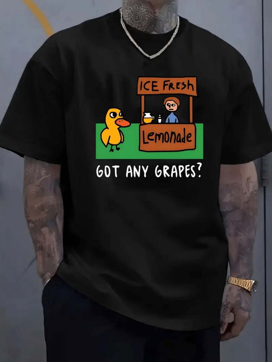 T-Shirts für Herren - Schwarz - Übersicht 1
