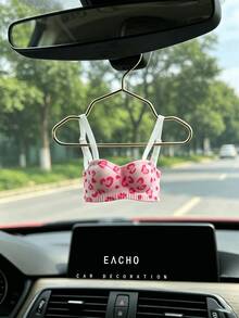 Mini Fashion Cute Car Pendant, Mini Bra, Handmade Lingerie, Great Gift - A - View 4