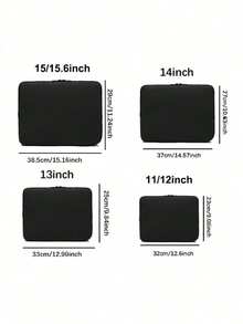 1pc Multifunctional Ultra-Light Wear-Resistant Scratch-Resistant Tablet Protective Case, Suitable For 11~12 Inch/13 Inch/14 Inch Tablet Storage And Protection - Multicolor - View 2