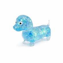 Sausage Dog Squeezable Toy, Soft And Skin-Friendly With Colorful Glitter Gradient Pattern. This Is A Soft, Elastic Toy That Helps Promote Parent-Child Interaction, Perfect For Weekend Family Gatherings Or Holiday Celebrations. - Multicolor - View 5