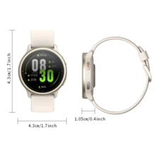 PANDA DR09 New Smart Watch, 1.27" HD Display, Silicone Strap, Compatible With IOS/Android, Multi-Language Support, Bluetooth Call And SMS Notification, Alarm, Remote Camera, Weather, Timer, Daily Use And Holiday Gift - Khaki - View 3