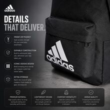 Adidas Nike Swoosh Backpack For Men & - Black - View 4