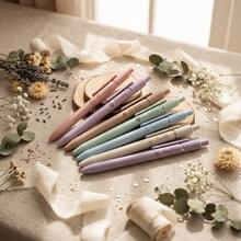 Pulpen Ballpoint Cetak UV Kustom Gaya Morandi Perlengkapan Kantor & Sekolah Hadiah Wisuda Guru Liburan Kembali ke Sekolah - beraneka warna - View 2