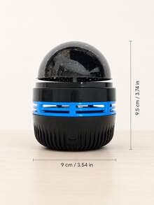 1pc [Starry Sky Projector Light] Black Star & Moon Pattern Projection Night Light, Colorful Star & Moon Wall & Ceiling Light Effect | Suitable For Bedroom, Bedside, Dorm, Room Decoration - Multicolor - View 4