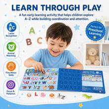 Children's Early Education Bubble Jelly Sticker Book, Reusable Sticker Book, Baby Hand-Eye Coordination Brain Teaser Puzzle Toy, Quiet Early Education Book, Foldable Bubble Sticker Jelly Sticker Book, Kindergarten Early Education Cognitive Toy - Multicolor - View 12