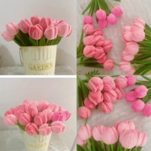 Pink Gradient Upgraded Encrypted Pipe Cleaner Handmade Set, Perfect For Making Fresh Flower Crafts, Artificial Floral Arrangements, Valentine's Day, Mother's Day Gifts, World Cup, Back To School, Graduation Gifts, Holiday Decorations - Multicolor - View 10