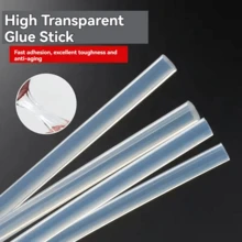 10/20/30/50 Peças Bastões de Cola Quente Transparente Forte 7mm x 150mm para Pistola de Cola Elétrica, Artesanato DIY, Kits de Reparo Manual - 7*150mm - Visão 3