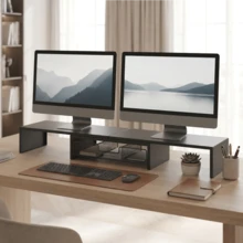 Dual Monitor Stand Riser - View 4