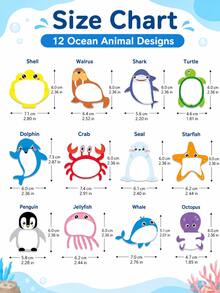 12/1 Strong Adhesive Sticky Notes, Printed With Cartoon Marine Animals, Suitable For Office Learning, Student Daily Notes, Diary And Scrapbooking. Desk Accessories, Office, School Supplies, Teacher Supplies, Classroom - one-size - View 6