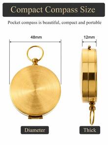Personalized Engraved Compass With Custom Name, Best Man Proposal Gift, Groomsmen Wedding Favor, Customizable Compass With Engraved Wooden Gift Box. - Multicolor Compass - View 7