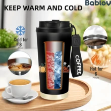 1 Stück/5 Stücke 500ml Edelstahl isolierter Kaffeebecher, Muster mit Spiel Kürbis Truthahn Zitat Muster, mit Klappdeckel und "COFFEE" Griffband, auslaufsicher vakuumisoliert, langanhaltende Kälte- und Wärmespeicherung, geeignet für Pendeln und Reisen, exquisites Thanksgiving Geschenk für Gamer - Schwarzes Pixelspiel - Übersicht 7