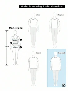 Women's Summer Autumn T-Shirt, Personalized Korean Print, Casual Sports Loose Fit Plus Size - White - View 8